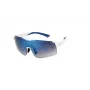 FILA Man Shield Sunglasses SFI127996VCB - Juodas rėmelis, dūminiai lęšiai, UV400