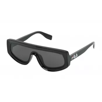 FILA vyriški akiniai nuo saulės SF9417990Z42 - juodas rėmelis, pilki lęšiai, 99 mm