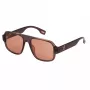 FILA SFI529-540J58 Unisex akiniai su stačiakampiais rėmeliais Havana 54mm
