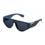 FILA Unisex akiniai nuo saulės SF936457U43B - Matinio juodo rėmelio, dūminiai lęšiai, UV400 apsauga