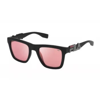 FILA Unisex akiniai nuo saulės SF9416-51U28K - juodas rėmelis, pilki lęšiai 51 mm