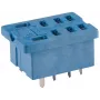 Finder 96.14 PCB montavimo lizdas 56.34 reliui, 14 kontaktų, 10A, 250V, juodas
