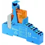 Finder FIN 48.P5.8 230V - Tarpinė relė - Push-In 2 perjungimo kontaktai 230 V AC