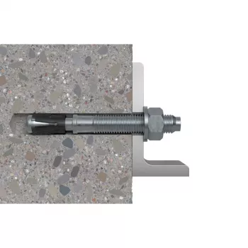 FISCHER Bolt Anchor FAZ II Plus 12/20 R – Nerūdijantis plienas A4, 80 vnt. kibiras