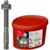 FISCHER Bolt Anchor FAZ II Plus 12/20 R – Nerūdijantis plienas A4, 80 vnt. kibiras