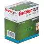FISCHER GK GREEN savisriegis gipso kartono inkaras, žalias, 90 vnt. pakuotė