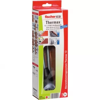 FISCHER Thermax 12/110 M12 Stand-off tvirtinimo sistema, 2 vnt.