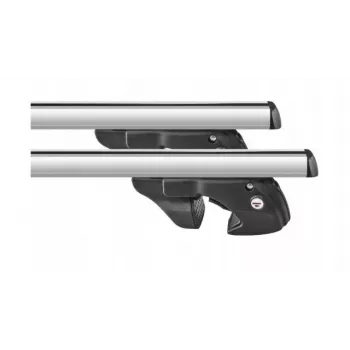 Fischer Topline Open Roof Bars 120 cm Sidabrinė