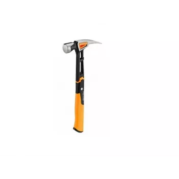 FISKARS CARPENTER'S HAMMER XXL - 20 oz, IsoCore Shock Control, Smooth Face, Rip Claw