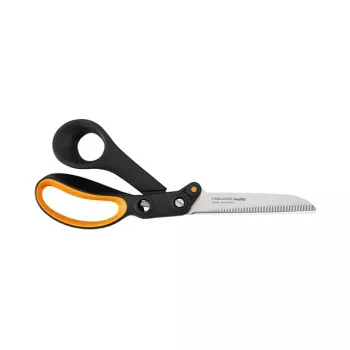 Fiskars Functional Form universalios žirklės 24 cm juodos/oranžinės