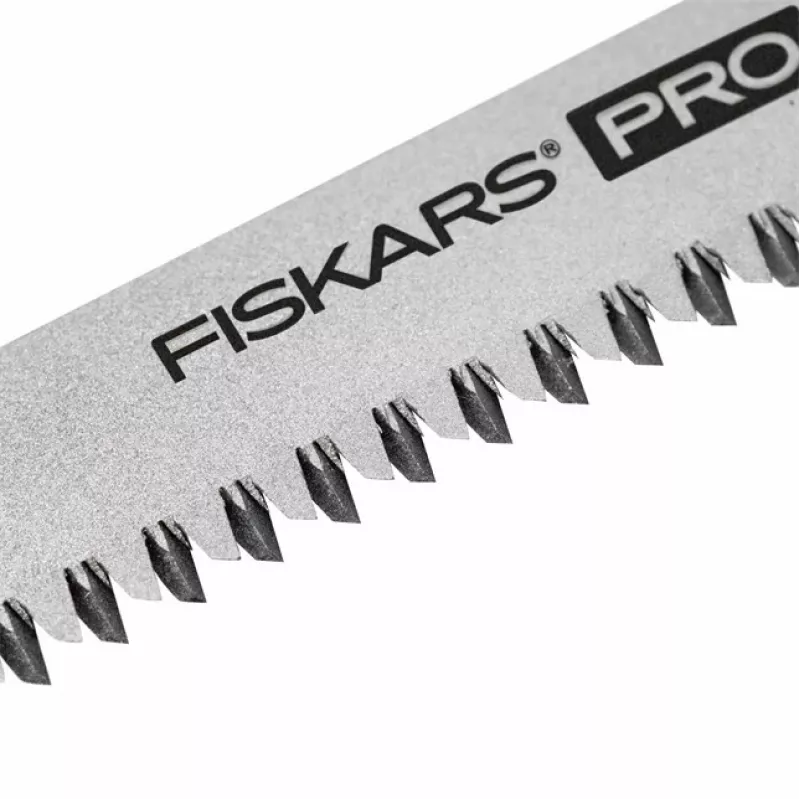 Fiskars Pro Compact sulankstomas pjūklas, 160 mm geležtė, dvi geležtės, SoftGrip rankena, saugos užraktas