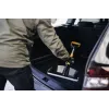 Fiskars X-series teleskopinis automobilinis sniego kastuvas (juodas/oranžinis)