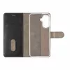 Fixed Opus Book Case, skirta Samsung Galaxy A37 5G, dirbtinė oda, juoda