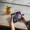 Fixed Opus Book Case, skirtas Samsung Galaxy A37 5G, dirbtinė oda, raudona