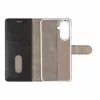 Fixed Opus Book Case, skirta Samsung Galaxy A57 5G, dirbtinė oda, juoda