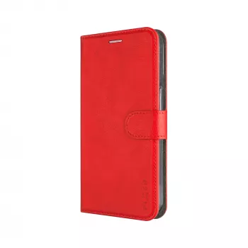 Fixed Opus Book Case, skirtas Samsung Galaxy A57 5G, dirbtinė oda, raudona