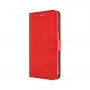 Fixed Opus Book Case, skirtas Samsung Galaxy A57 5G, dirbtinė oda, raudona
