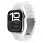 FIXED Resin Strap pro, skirta Apple Watch 38/40/41, Cloud White
