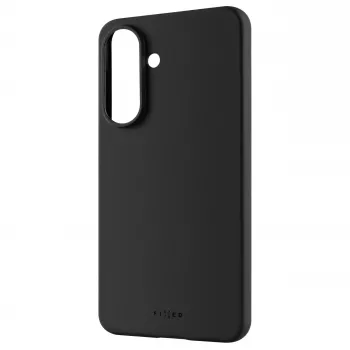 Fixed Story Galinis Dangtelis, skirtas Samsung Galaxy A57 5G, gumuotas, juodas