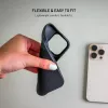 „Fixed Story“ galinis dangtelis, skirtas „Xiaomi 17“ – gumuotas, juodas