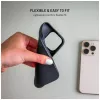 „Fixed Story“ galinis dangtelis, skirtas „Xiaomi Redmi Note 15 Pro+ 5G“, gumuotas, juodas