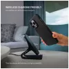 Fixed Story Back Cover, skirta Xiaomi Redmi Note 15 Pro 5G - gumuotas - juodas