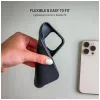 Fixed Story Back Cover, skirta Xiaomi Redmi Note 15 Pro 5G - gumuotas - juodas