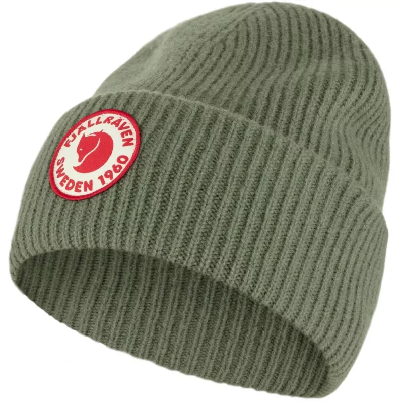 Fjällräven 1960 Logo Hat Caper Green - Unisex vilnonė kepurė