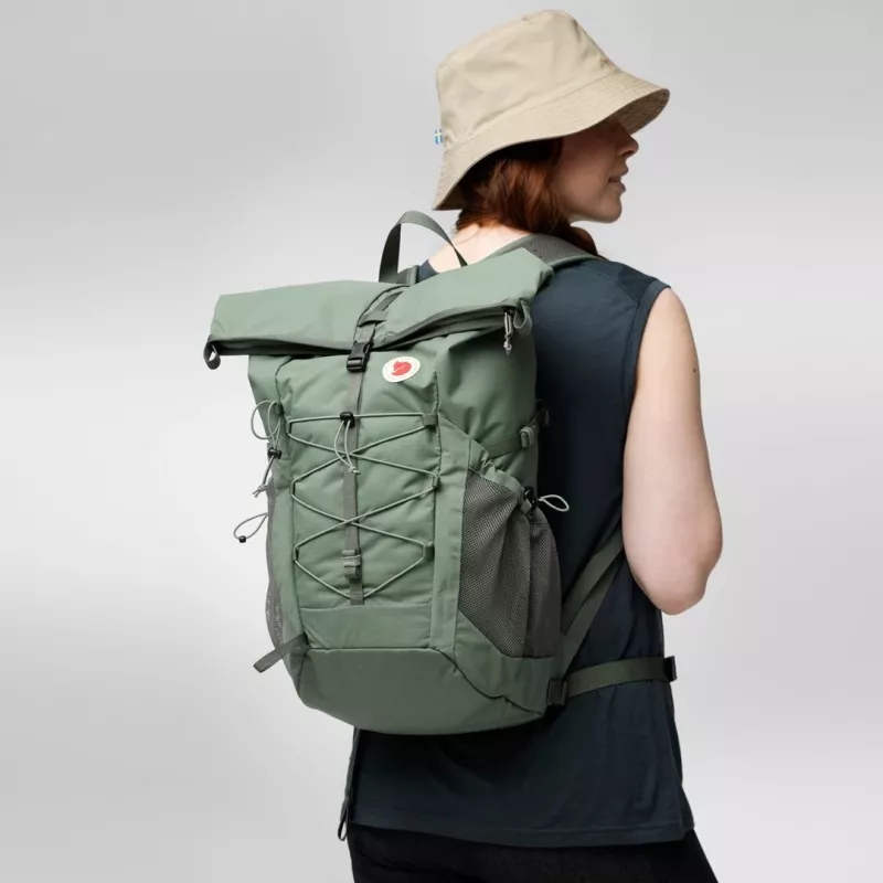 Fjällräven Abisko Hike Foldsack Kuprinė - Juoda