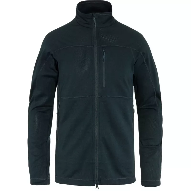 Fjällräven Abisko Lite Fleece Jacket Vyriška Tamsiai Mėlyna