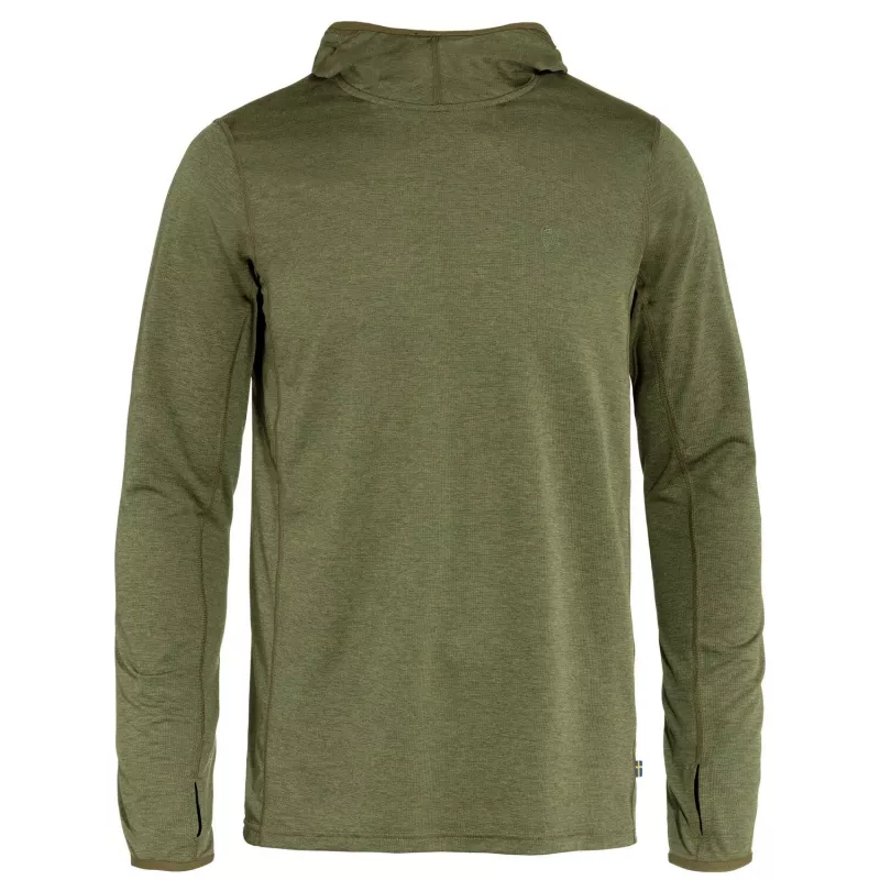 Fjällräven Abisko Sun Hoodie Vyriška Žalia