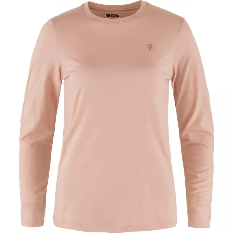 Fjällräven Abisko Wool LS Women's Base Layer Shirt Chalk Rose