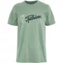 Fjällräven Archive Logo T-Shirt - Misty Green, dydis L