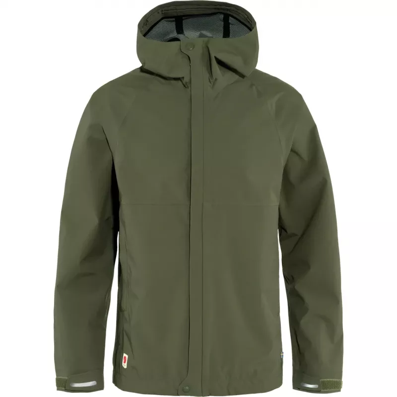 Fjällräven HC Hydratic Trail Raincoat Patina Green