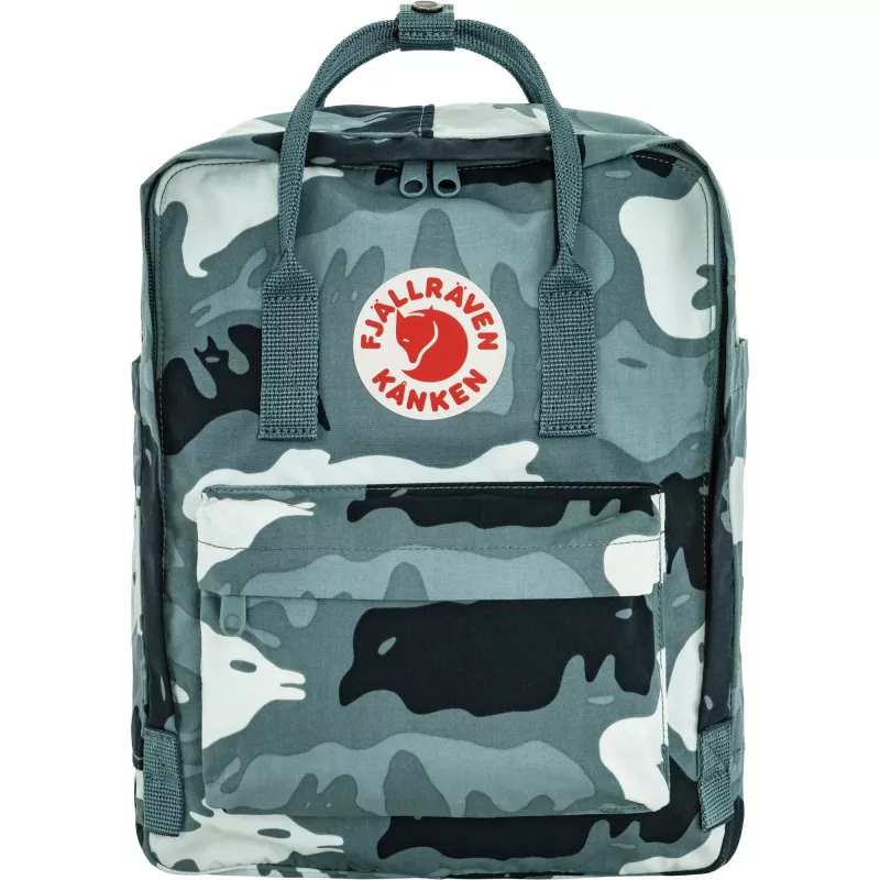 Fjällräven Kånken Graphics kuprinė Nimbus Blue/Hidden Animals