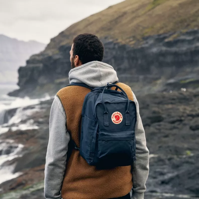 Fjällräven Kånken Laptop 15 kuprinė, tamsiai mėlyna, 18L