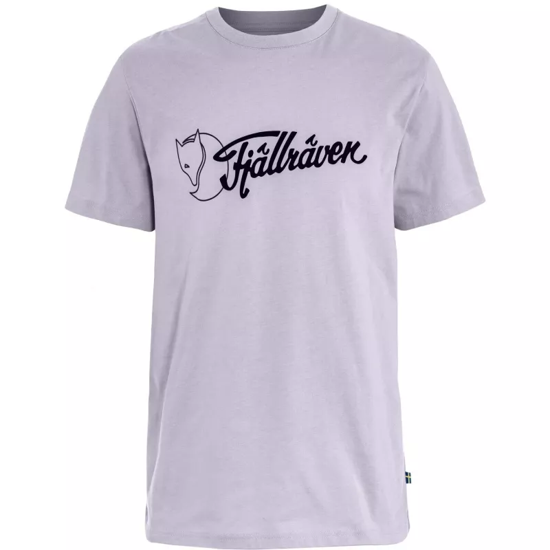 Fjällräven Men's Archive Logo T-Shirt Lavender Mist