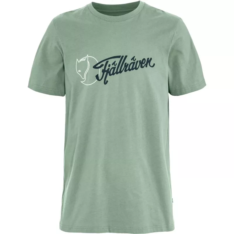 Fjällräven Men's Archive Logo T-Shirt Misty Green