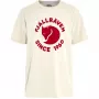 Fjällräven Vyriški laisvo kirpimo marškinėliai Chalk White L