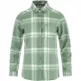 Fjällräven Övik Lite Flannel Shirt Women's Misty Green-Eggshell