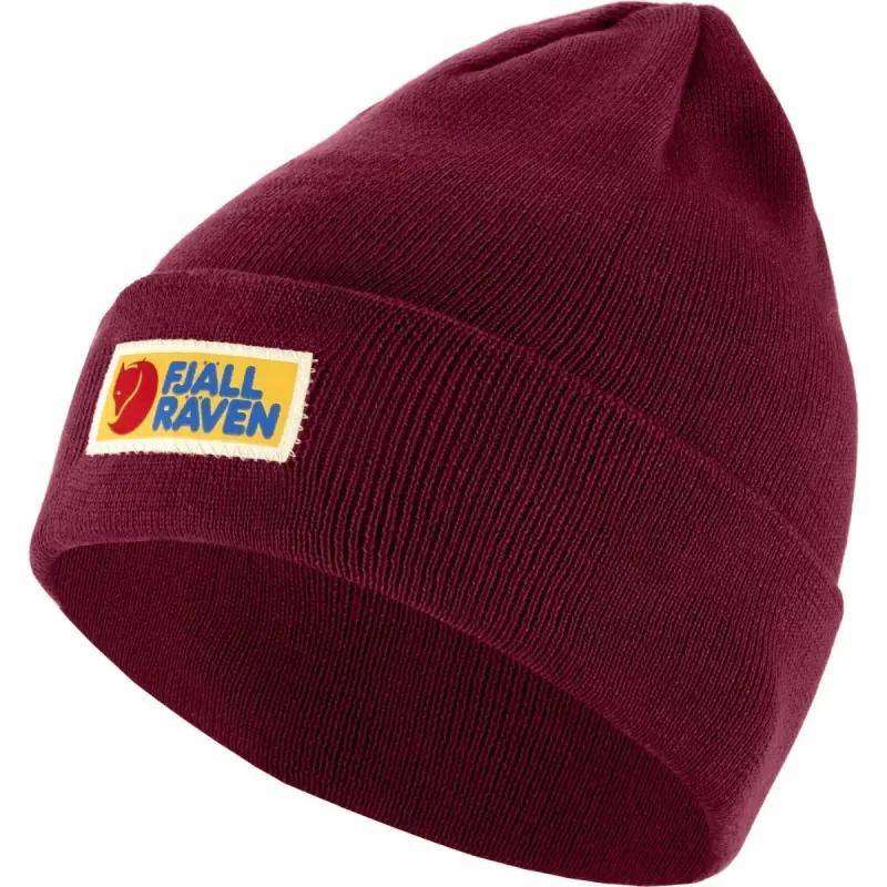 Fjällräven Vardag Classic Beanie Bordeaux Red