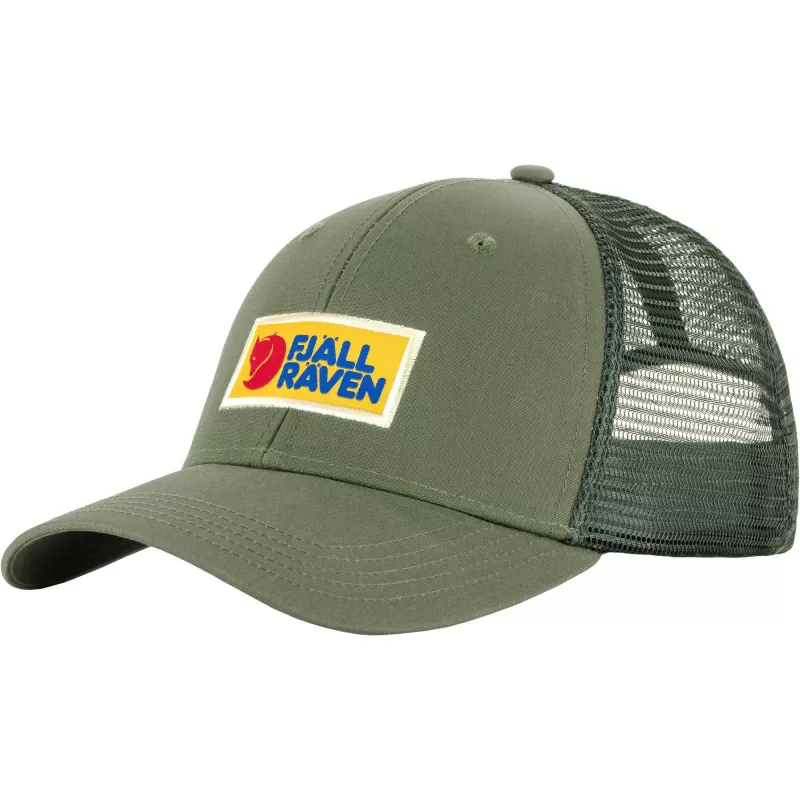 Fjällräven Vardag Långtradarkeps Trucker Cap Deep Forest Green