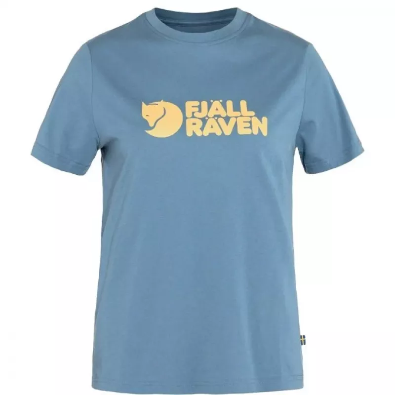 Fjällräven Women's Logo Tee Dawn Blue