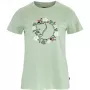 Fjällräven Moteriški Marškinėliai Fjällblomster Fox Soft Jade