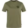 Fjällräven Women's T-Shirt Fox Boxy Logo Tee Green Size S
