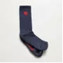 Fjällräven Wool Sock Navy - Merino vilnonės kojinės iki blauzdos žygiams pėsčiomis ir trekkingui