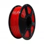FlashForge PLA 1.75mm Red 1kg 3D spausdinimo gijos