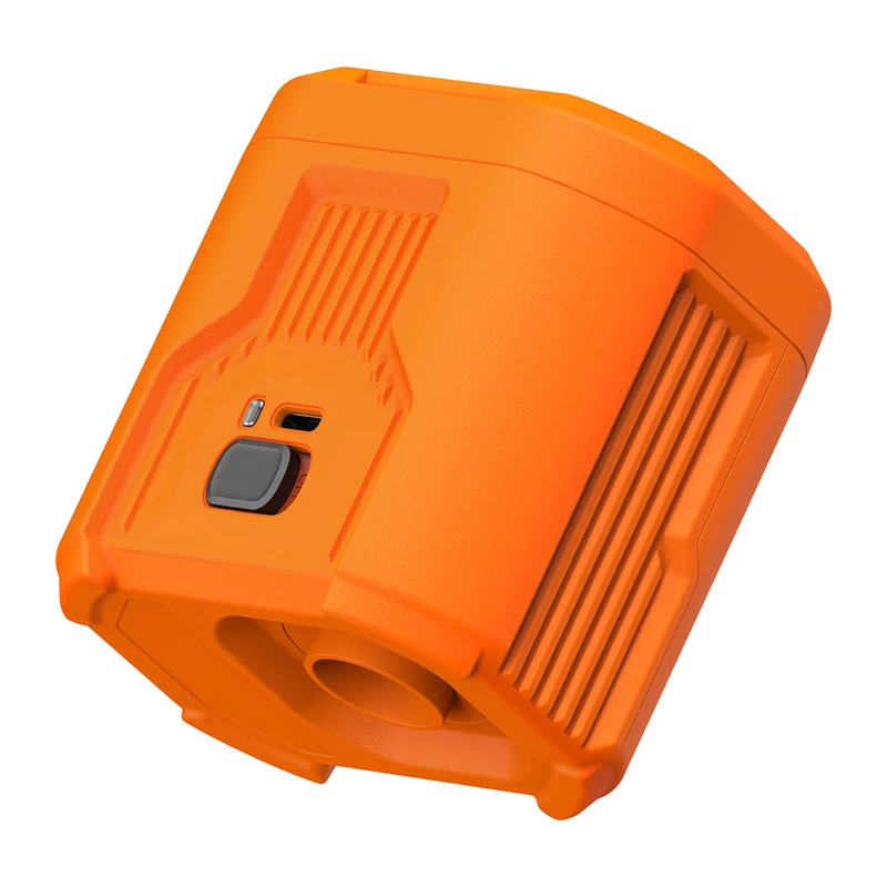Flextail Evo Pump 3 nešiojamasis oro siurblys ir stovyklavimo žibintas (oranžinis)