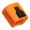 Flextail Evo Pump 3 nešiojamasis oro siurblys ir stovyklavimo žibintas (oranžinis)