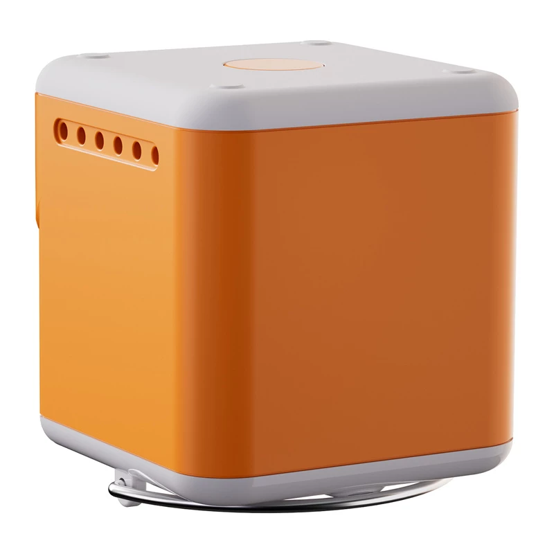 Flextail Nano Pump 5C2 nešiojamas oro siurblys (oranžinis) – įkraunamas per USB-C, 180 L/min, IPX4
